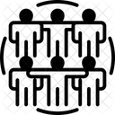 Teambesprechung Symbol