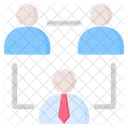 Team Collaboration Organization Icon