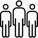 Leadership Businessman Team Icon