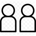 Team Zwei Spieler Koop Symbol