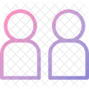 Team Zwei Spieler Koop Symbol