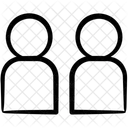 Zwei Spieler Modus Symbol