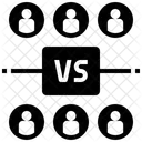 Team Gegen Kampf Symbol