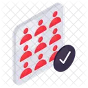 Team Group Profiles Icon