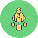 Team lead connection  Icon