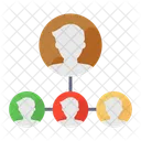 Team Lead Control Team Manage Team Icon