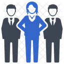 Group Leader Leadership Icon