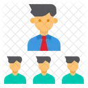 Teamwork Team Leader Icon