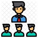 Teamwork Team Leader Icon