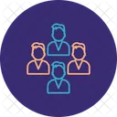 Team Line  Icon