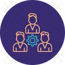 Team Management  Icon