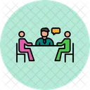 Team Meeting  Icon