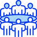 Meeting Team Discussion Icon