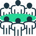 Meeting Team Discussion Icon