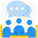 Team Meeting  Icon