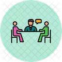 Team Meeting  Icon