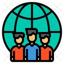 Network Connection Global Icon