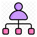 Team Networking Connection Icon