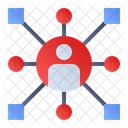 Networking Teams Communication Icon