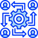 Team Collaboration Team Dynamics Team Productivity Icon
