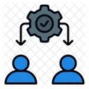 Team Roles Team Collaboration Team Dynamics Icon