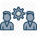Team Settings Business Group Icon