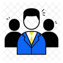 Team silhouette  Icon