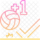 Mannschaftssport Volleyball Volleyball Symbol