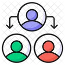 Team Structure Connection Icon