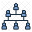 Team Structure Hierarchy Organization Icon