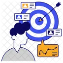 Team Target Aim Goal Icon