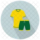 Team Uniform Player Shirt Soccer Shirt Icon