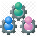Teamarbeit Team Geschaft Symbol