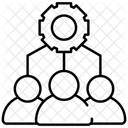 Zusammenarbeit  Symbol