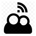 Gruppe Team Teamleiter Symbol