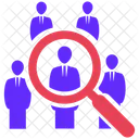 Teamleitersuche SEO Plan Symbol