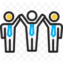 Teammitglieder Team Mitglieder Symbol