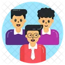 Stellvertreter Teamanbindung Teamstruktur Icon