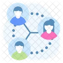 Teamwork Structure Connection Icon
