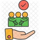 Teamwork Communication Together Concept Icon
