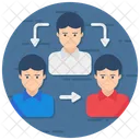 Business Team Business Employees Coworkers Icon