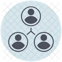Business Teamwork Connection Icon