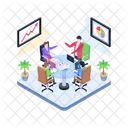 Teamwork Collective Work Working Together Icon