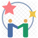 Teamwork Handshake Partner Icon