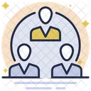 Teamwork Communication People Network Communication Icon