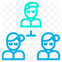 Work Team Group Icon