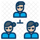 Work Team Group Icon