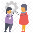 Teamwork Collaboration Teaming Icon