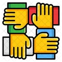 Collaboration Cooperate Together Icon