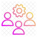 Teamwork People Meeting Icon